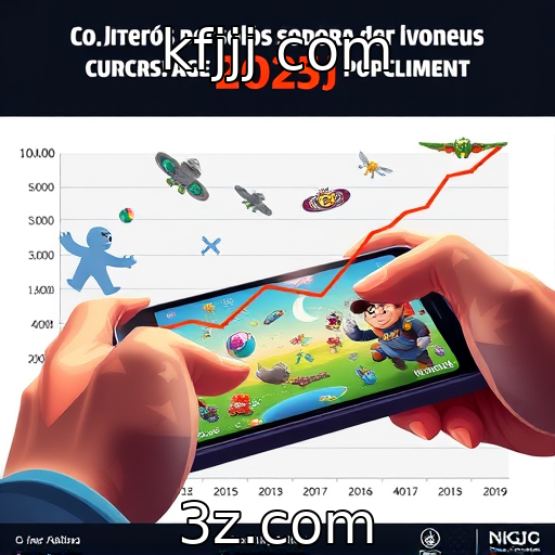 Crescimento do mercado de jogos móveis em 2025